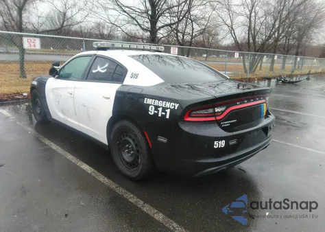 2019 Dodge Charger Police Awd from USA, damaged, VIN 2C3CDXKTXKH648000